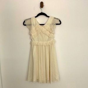 Brand - Joyfolie By Mia Joy • Size - Youth 7 • Color - Cream